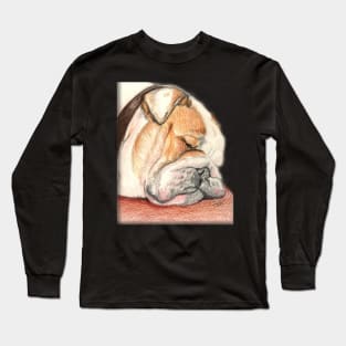 English bulldog Alfie Long Sleeve T-Shirt